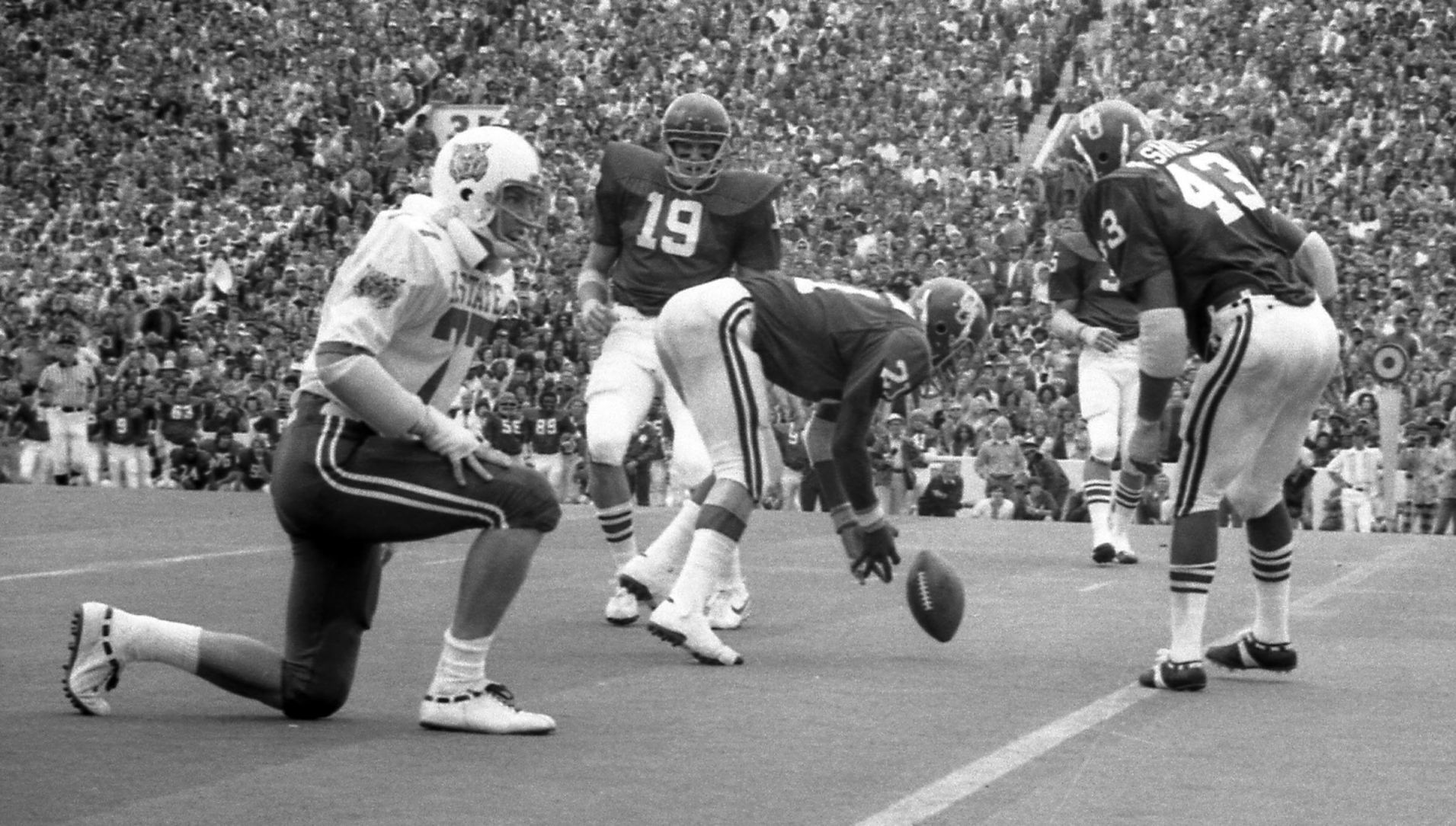 1970: Randy Hughes, Memorial (No. 19 pictured)